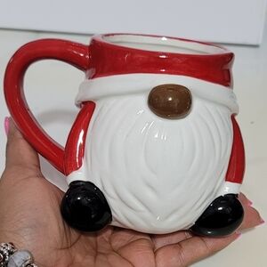 Winter Wonderlane Christmas Red Gnome Mug